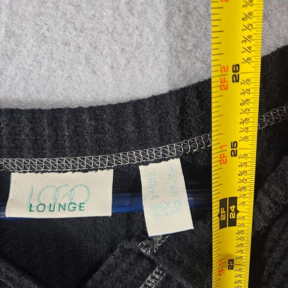 Lot of 4 LOGO Women's Large Tunic Tops Jersey and Henley Pockets Casual - Picture 3 of 9